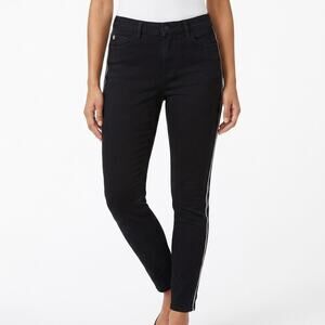 Black Orchid Miranda Off Step High Rise Skinny Denim Jeans Women Size 30